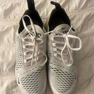 Nike White and Black Athletic Shoes